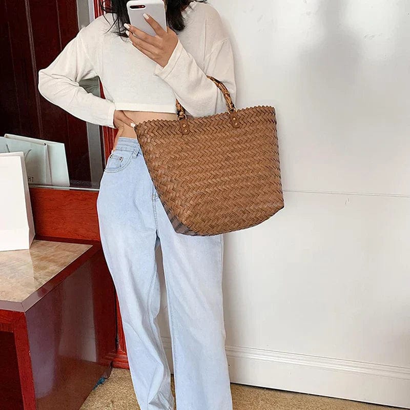 Woven Wicker Bag | Kayna