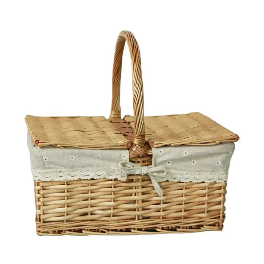 Wicker Basket Bag | Tatiana White dishcloth